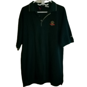 Vintage Moosehead Beer Brooks Polo Size M Classic Green